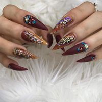 Seamless Collection of Thanksgiving Nail Design Ideas that you'll love to copy #thanksgivingnails #thanksgiving #thanksgivingcrafts #thanksgivingdecorations #nails #nailart #nailpolish #nailsofinstagram #nailsoftheday #nailsofinstagram #naildesigns #nailsofinstagram #fall #fallfashion #fallstyle #falloutfits #fallnails #fallnailart #fallnailcolors #autumn #autumnfashion #autumnleaves #autumncrafts #autumnnails