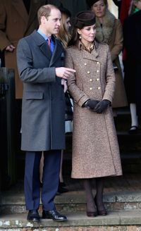 Capping off a year in flawless style, Kate Middleton wore a regal looking Moloh coat on Christmas Day. Click here to see all of her best looks!