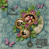 La medición del tiempo Kit Scrapbooking Digital por opticillusions