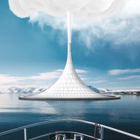 PARQ envisions volcanic machines that release steam clouds to reverse global warming