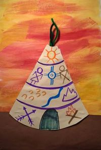 Check out student artwork posted to Artsonia from the KG-Native American Tipi project gallery at Reinertsen Elementary.