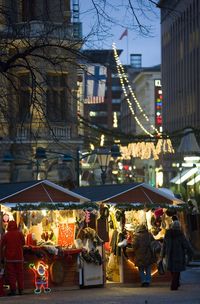 St.Thomas Christmas market in Helsinki