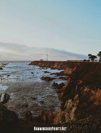 Point Arena Lighthouse Print, Pacific Coast Highway Print, Digital Download, California Wall Art, California Print by HummingbirdPrintsArt on Etsy