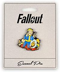 Crafted from solid quality metal and finished with a lustrous enamel coat, this Fallout pin is built to last in your collections for many years to come. Fasten this small pin to your clothing and hit the wastelands! #fallout #bethesda #falloutnewvegas #ps #gaming #vault #gamer #falloutcommunity #memes #xbox #videogames #fo #vaulttec #wasteland #falloutnv #playstation #cosplay #vaultboy #postapocalyptic #nukacola #brotherhoodofsteel #falloutmemes #xboxone #falloutcosplay #pipboy #vaultdweller