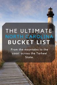 From the mountains to the coast, we've got a ton of ways you can get to know the Tarheel State. #NorthCarolina