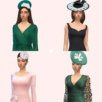 MMOutfitters — glitterberrysims: A few Royal Hats! So @melonsloth...