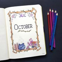 October magic 🗝️🌟🔮 This month's theme is going to be all things magic & sorcery! I'll be able to do some of the ideas I didn't get around…