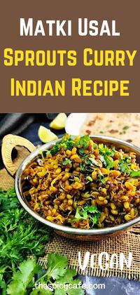 Matki Chi usal is a traditional Maharashtrian dish made with sprouted Matki (Moth Beans). This is a protein-rich delicious and nutritious curry. Matki is also known as Moth Beans, Mat Beans or Dew Beans. This is a vegan, protein-rich, diabetic-friendly, and nutritious recipe. how to make sprouts curry | how to make matki ki sabji | how to make matki chi usal | moth bean curry recipe #matkiusal #matkisabji #matkicurry #mothbeans #vegancurry #vegetariancurry #sprouts #sproutssalad