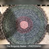 Crochet Woodland Baby Set: Crochet Rug, Pillow and Forest Animals - The Burgundy Basket