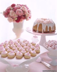 Pink Wedding Dessert Buffet