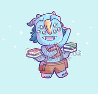 ★ Mari ★ Taking A Break 🙇🏻♀️ on Instagram: “Hey lovely peeps!~ Going to try and start FanArt Friday from now on ٩( 'ω' )و Here is the lovable Blinky from TrollHunters!! He’s such a…”