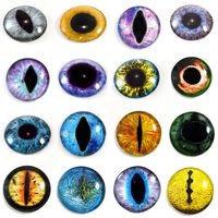 Bulk Wholesale Lot III 30mm Glass Eye Cabochons by SteampunkDream fantasy eye art