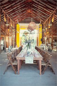 rusitc wedding decor by Sash and Bow