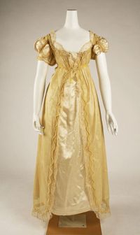 Ball gown ca. 1811 via The Costume Institute of the Metropolitan Museum of Art