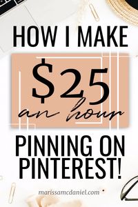 Looking for ways to make money from home? Whether you're a stay at home mom, a blogger or a college student, becoming a Pinterest manager might be a great way to make extra money. Click to learn about offering Pinterest management services and how to get started. Make money online, work from home, side hustle ideas, and make money on Pinterest. #pinterest #makemoneyonline #extramoney #sidehustle