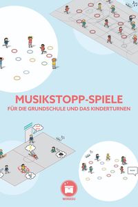 Die 35 tollen Spiele für das Kinderturnen und den Sportunterricht sind erprobt, schnell erklärt und einfach zu spielen. Für Abwechslung mit Schwungtuch-, Musikstopp-, Fang- und Laufspielen! Die Spielsammlung eignet sich für das Aufwärmen und den Abschluss vom Kinderturnen und Sportunterricht, sowie auch als kurze Bewegungseinheit für zwischendurch, beispielsweise im Kindergarten, Vereinssport oder in der Mittelstufe. #sportunterricht #kinderturnen #schwungtuch #fangspiele #laufspiele #musikstopp