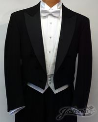 1930s cutaway tuxedo with tails and white tie | You are here: Home > Shop > Products > Classic Full Dress Tails