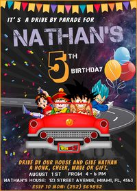#BIRTHDAYPARTY #BIRTHDAYINVITE #birthdayinvitation #birthdaydecoration #BoyBirthday #boyinvite #dragonballinvite #dragonballsuper #dragonballinvitation #dragonballprintable #dragonballparty #printablebirthday #KidsBirthday #DriveByparadebirthday #DriveByparadeinvite #DriveByparadeinvitation #DriveByparadedecoration #drivebyparadebirthdayboy #dragonballsuperDriveByParadeBirthdayInvitation