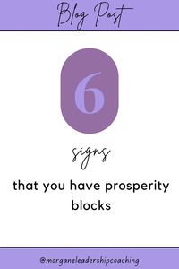 We often associate prosperity and abundance with money, but prosperity blocks (aka abundance blocks) can create blocks to receiving in general (and vice versa) whether it is a compliment, receiving help, opportunities, or even love you deserve to receive! You are worthy of receiving all your heart's desires. Is it easy for you to receive a compliment, a gift or money in exchange for your services? Or are you more of a giver? Click to read this article, you'll also get abundance journal prompts.
