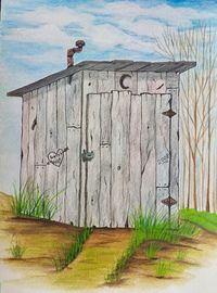 Ye Old Outhouse.