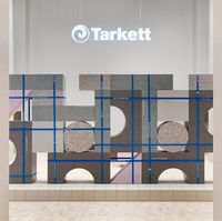 Note Design Studio's Natural Bond installation for Tarkett can be recycled