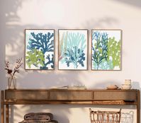 Island Coral Art Coral Print Sea Life Print Coral White - Etsy