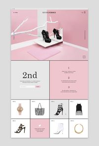 simple grid pattern consisting of white and pink squares, the graphic designers of Noeeko Studio managed to create a unique, modern, elegant, and eye-catching visual experience. Just see it for yourself. For more of the studio’s graphic design and branding projects, please visit their website and follow them on Behance.