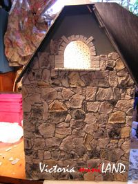 Stones from egg cartons