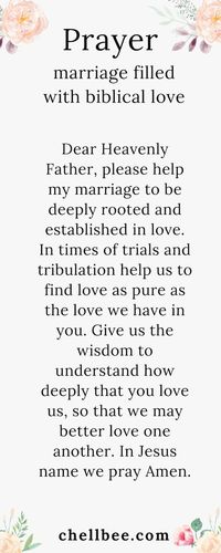 4 Prayers for Marriage #prayer #marriage #love