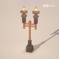 Some lamp post designs! 💡The first one was inspired by "Scar": Minecraftbuilds