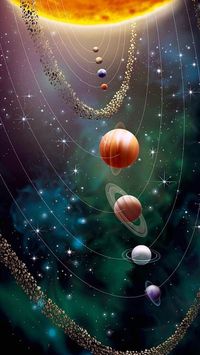 El universo refleja la grandeza de su gran estructura matemática como universal y todo cae en un poder Divino.