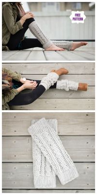 Crochet Cabled Leg Warmer Free Crochet Patterns
