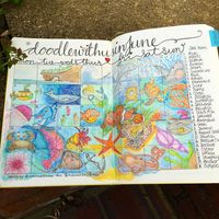 30 Under the Sea Themed Bullet Journal Layout Ideas | ElizabethJournals