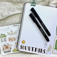 Des autocollants de printemps et de lapins, parfait pour la décoration de ton agenda et de ton bullet journal