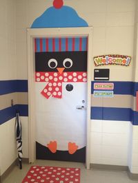 Penguin Classroom Door. Too Cute.