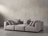 Coburn Six Piece Pit Sectional | Arhaus Furniture