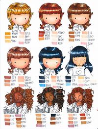 #hair #copic