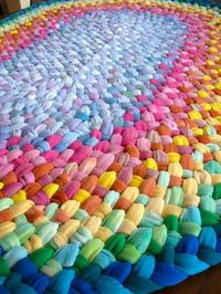 Ideas para decoración: Alfombras tejidas en tela | Ideas para Decoracion