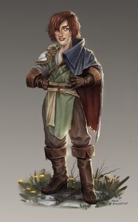 ArtStation - Halfling Rogue Holly, Marie Baumgarten