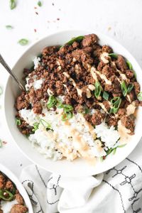 Healthy 20-Minute Korean Beef Bowl