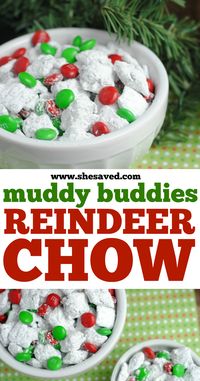 Muddy Buddies Reindeer Chow Recipe