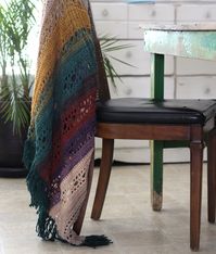 Free Crochet summer kimono/cardigan pattern. Easy to follow instructions, beginner friendly and very versatile. This pattern works up quickly and makes for a great DIY project. Lion Brand Mandala yarn in Warlock is used to create the gorgeous color transition without having to weave in a bunch of lo