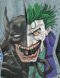 Check out this item in my Etsy shop https://www.etsy.com/listing/1284926805/batman-joker-batman-clothes-joker