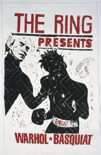 Thomas Kilpper, ‘The Ring: Andy Warhol and Jean Michel Basquiat Boxing’ 2000