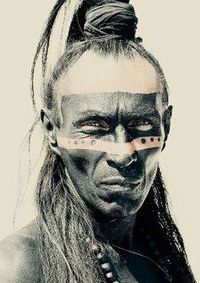 Portrait of a Mayan Indian.