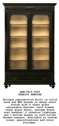 Dareios Armoire. Antique Reproduction.