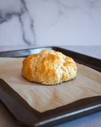 Single Serving Vegan "Buttermilk" Biscuit | Justine Snacks