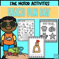 Summer Fine Motor Activities June July OT by My Artful OT World | TpT