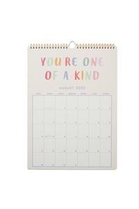 Set yourself up for success with a wall calendar complete with motivational quotes. Tap to explore.