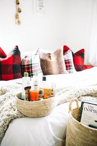How to Get Your Guest Room Ready for the Holidays | TheInspiredHome.com @ihainspiredhome